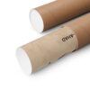 Al-Ahad poster rolled in kraft tube ready for shipping