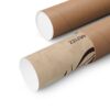 Kraft tube packaging for Al-Muizz wall art prints