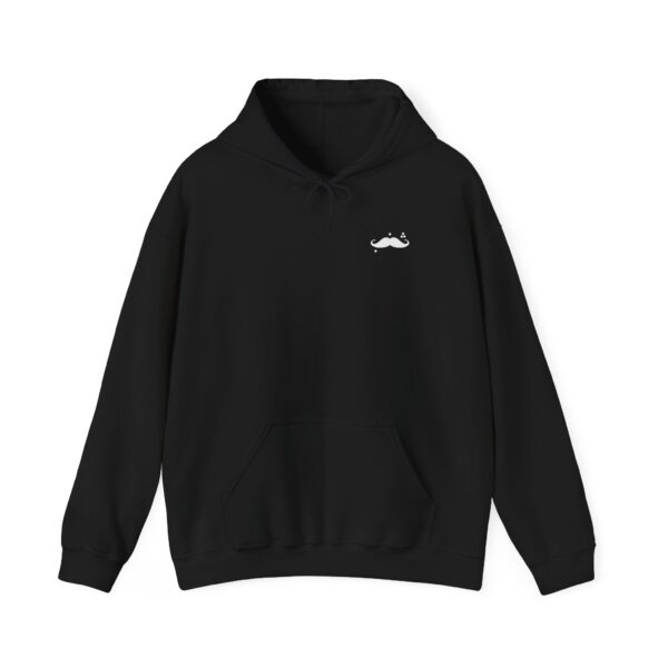 Shanab Calligraphy on the left chest of the hoodie, suitable Arabic hoodie for men